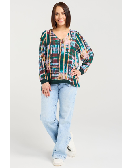 Nova Top (Moss Grid)