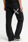 Avenue Pants (Black/Graphite Daisy)