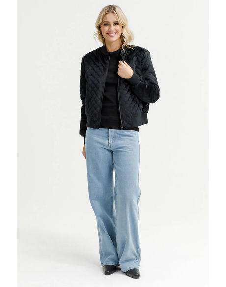 Wyld Bomber (Black Quilt) 