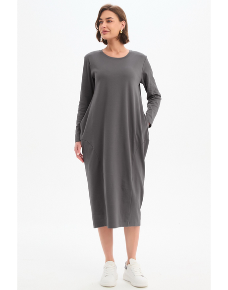 Stripe Back Ovoid Dress
