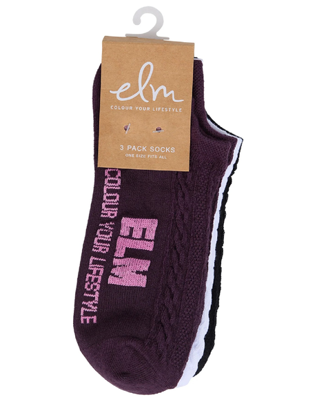 Jacquard Socks (3 Pack)