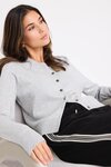 Autograph Light Grey Marle Cashmere Blend Crewneck Cardigan