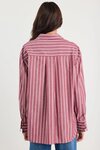 You Got This Stripe Oversized Boyfriend Shirt