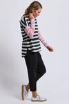 Taffy Stripe LS Tee (Blue and Pink Stripe)