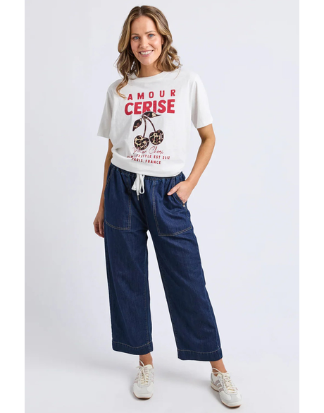 Greta Slim Leg Denim Pant