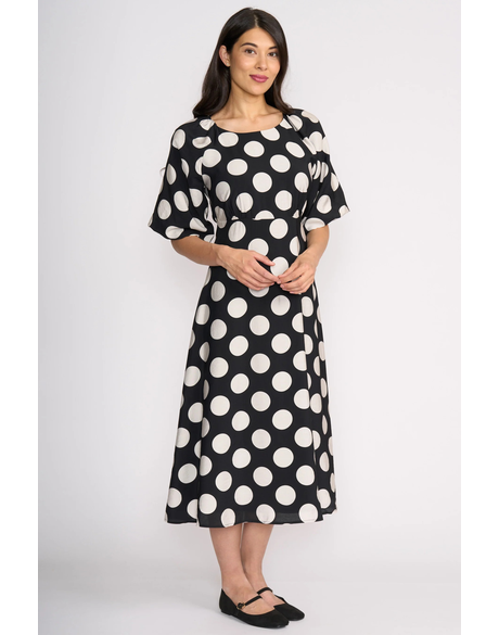 Raglan Sleeve Maxi Dress 