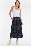 Estelle Sequins Denim Skirt