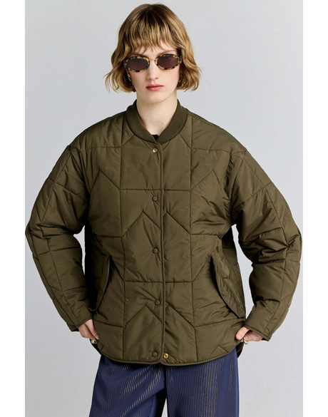 Quilted Monogram Jacket