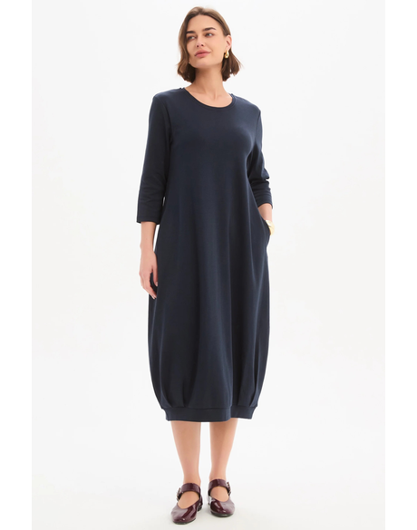 Banded Hem Jersey Dress