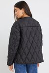 Frankly Boxy Snap Front Puffer Jacket