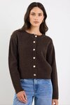 Imprint Soft Knit Crewneck Cardigan 