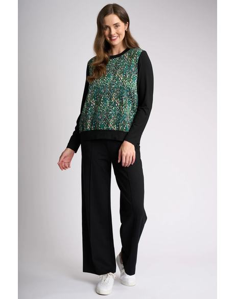 Contrasting Front Top