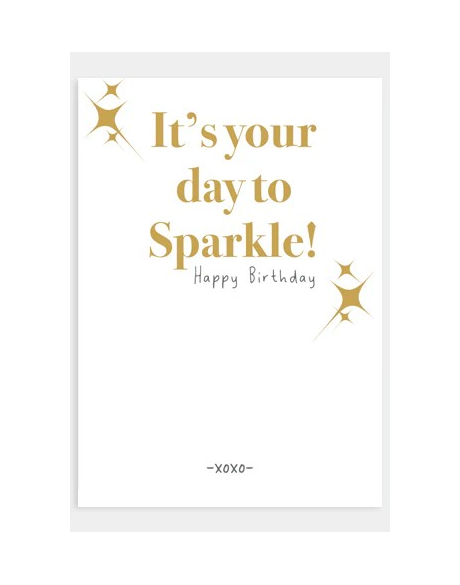 It's Your Time To Sparkle