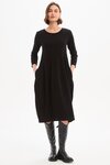 Diagonal Seam Knit Dress