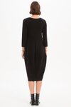 Diagonal Seam Knit Dress