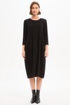 Diagonal Seam Knit Dress