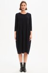 Diagonal Seam Knit Dress