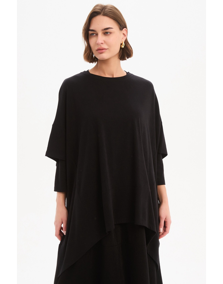 Split Hem Knit Top