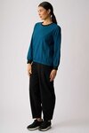 Elastic Hem Detail Top (Spot)