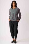 Elastic Hem Detail Top (Spot)