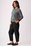 Elastic Hem Detail Top (Spot)