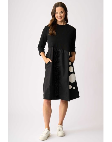 Contrast Fun Dress