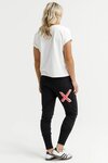 Alpine Apartment Pants (Black with Coral Shadow)