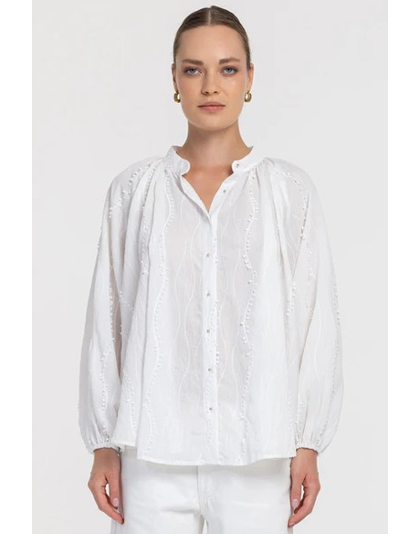 Greta Blouse (White)