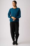 Elastic Hem Detail Top (Spot)