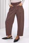 Leo Barrel Jeans (Chocolate)