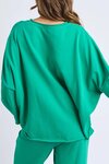 Gab LS Sweat (Turquoise)