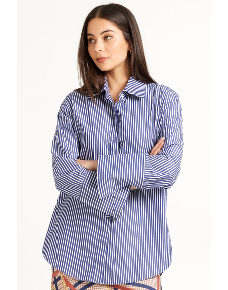 Mark Shirt (French Stripe)
