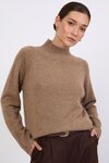 Cashmere Funnel Neck (Nutmeg)