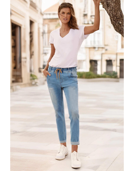LTL Boyfriend Jean (Distressed Denim - No Tape)