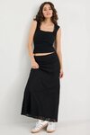 Zeus Lace Bias Maxi Skirt