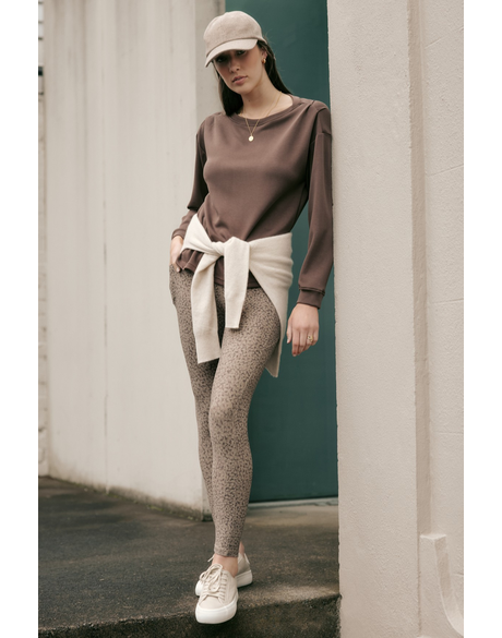 Pace 7/8 Legging (Dusk Print)