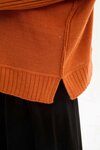 Boxy Rib Sleeve Knit