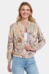 Ivory Charm Bomber Jacket