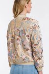 Ivory Charm Bomber Jacket