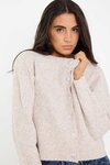 Crest Crewneck Cardigan