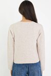 Crest Crewneck Cardigan