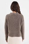 Cocoon Relaxed Knit Mock Neck Jumper