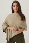 Two Tone Poncho 