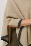 Two Tone Poncho 