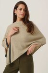 Two Tone Poncho 