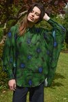 Living The Dream Shirt (Green Floral)