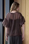 A Problem Sheer-ed Blouse