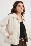 Absolute Collared Quilted Puffer Jacket