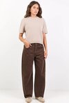 Goddess Oat Wool Cashmere Knit Tee