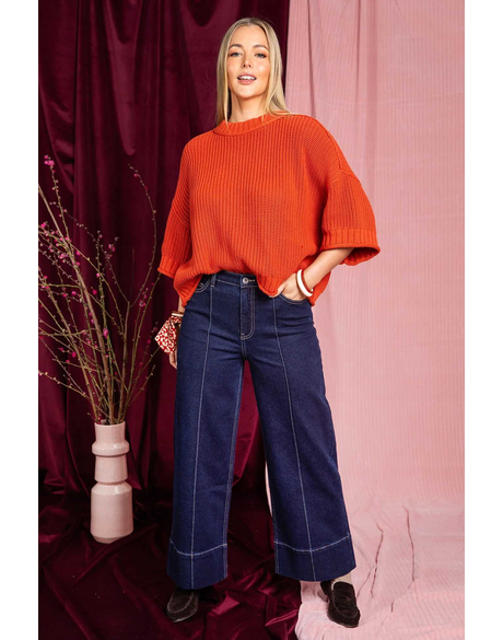 Ando Pin Tuck Jean